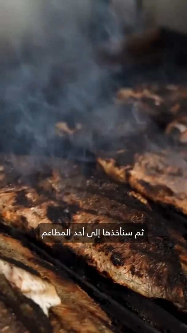 Instagram post by @arva.ahmed for Visit Dubai. Caption reads: Fresh seafood, sweet dates & local flavors all in....