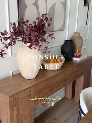 TikTok post by @thekatherinegarcia for Tribesigns. Caption reads: [...] addition to my dining area 🍂🤎 |....