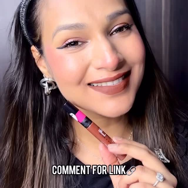 Instagram post by @jazz_mine_official for Purplle. Caption reads: 💄Dupe Alert!💋
I found a ₹4000 lipstick dupe for....