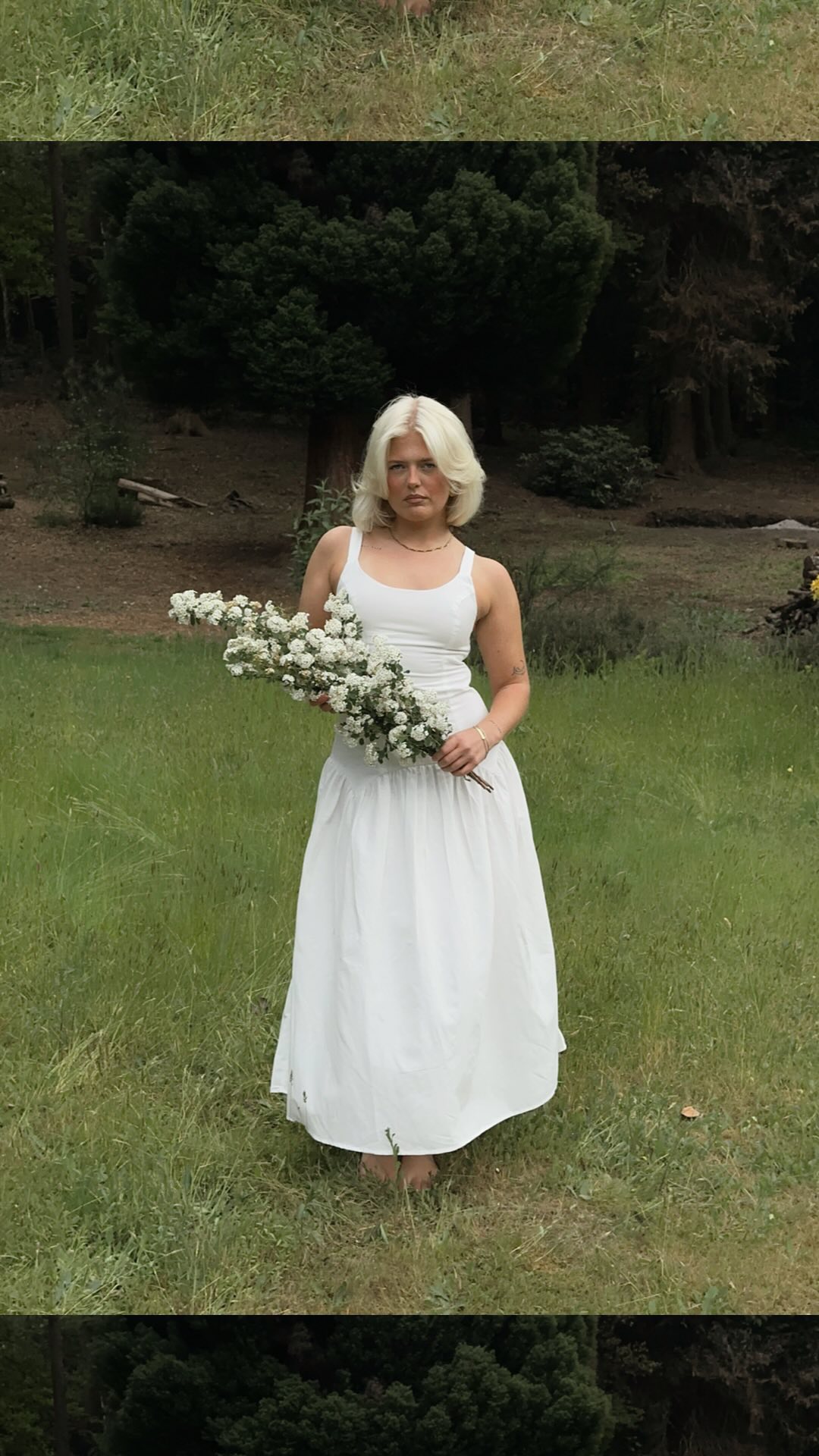 Instagram post by @kittywagner for Nasty Gal. Caption reads: Getting ready for summer with @nastygal —— a dress....