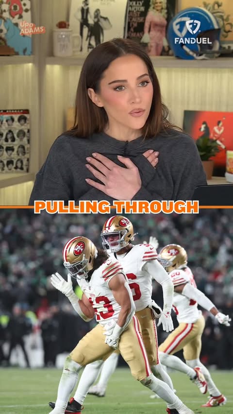 Instagram post by @ninersnationsbn for FanDuel. Caption reads: Kyle Shanahan is putting together one of the best....