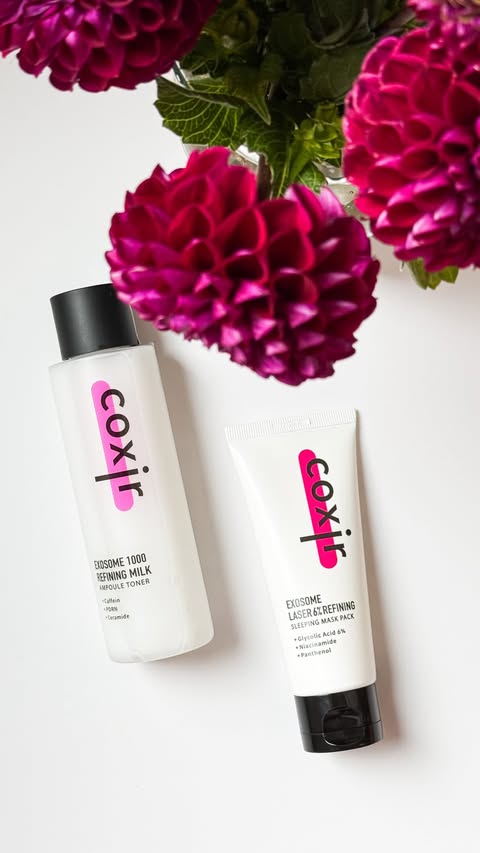 Instagram post by @self.care.love.always for Coxir Official. Caption reads: . [PR] If you want a simple night routine, this....