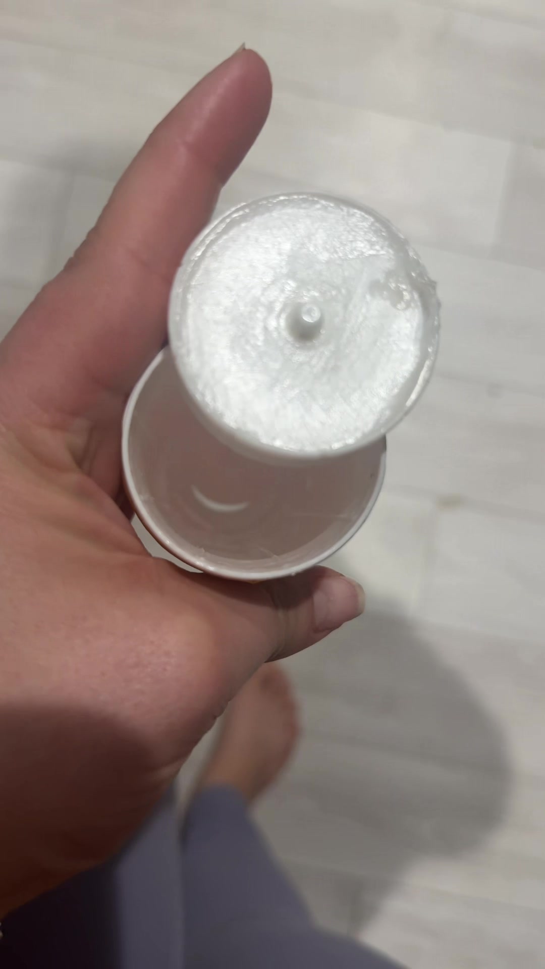 TikTok post by @theejackyb for Sweet Sweat. Caption reads: [...] my workout isn’t complete without my @Sweet....