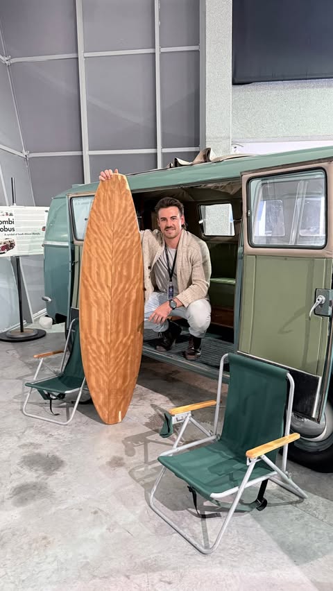 Instagram post by @jamespilkington for Volkswagen USA. Caption reads: A couple of weeks ago, @volkswagensouthafrica took....