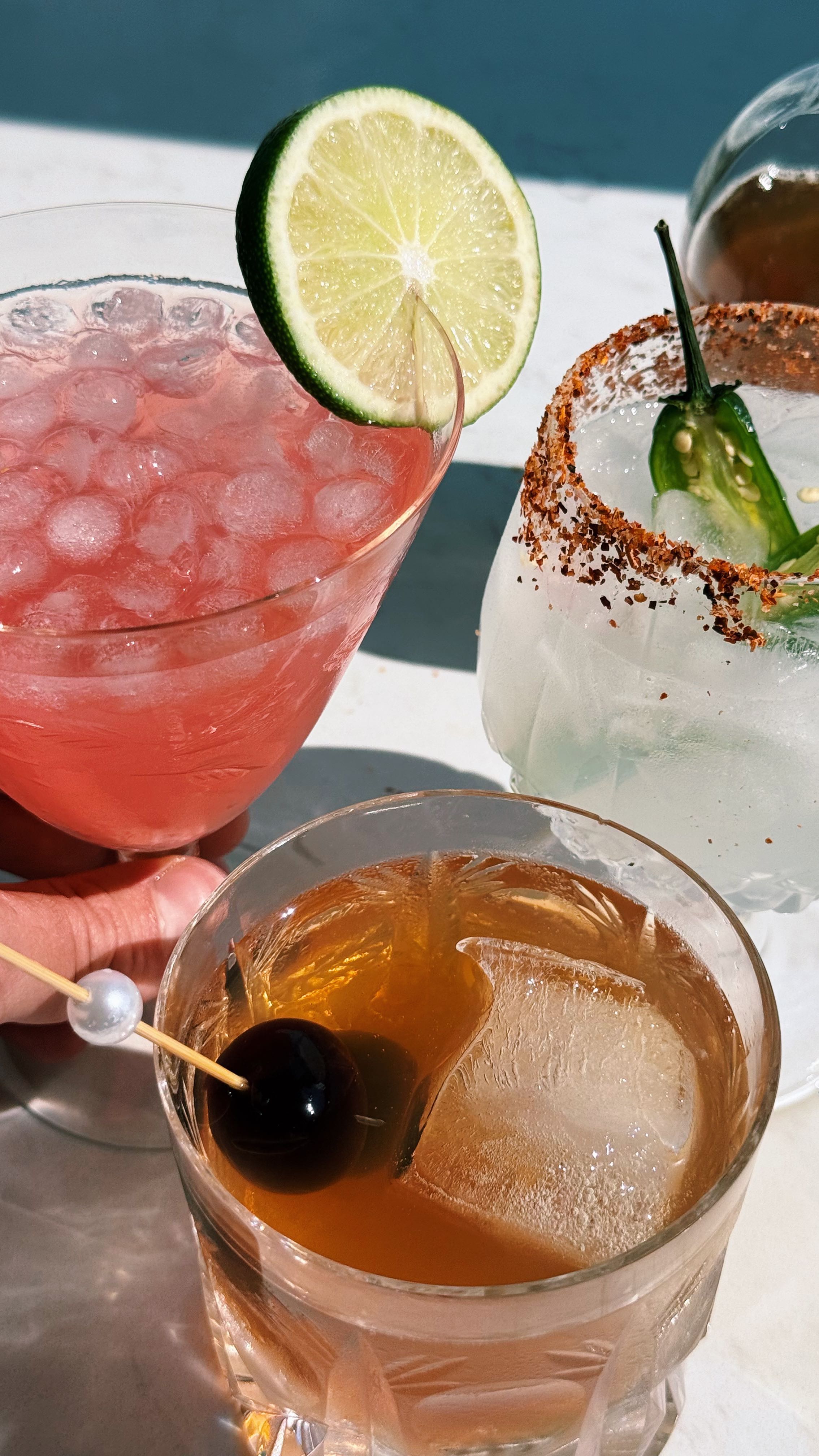 Instagram post by @ryannordheimer for On The Rocks Premium Cocktails. Caption reads: life hack: never make a homemade cocktail ever....