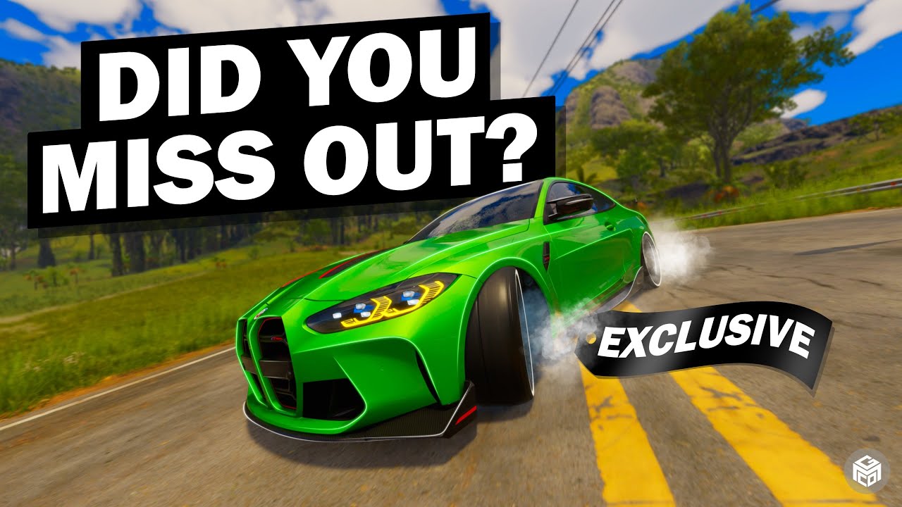 YouTube post by @MilitiaGamingCommunity for EwinRacing. Caption reads: If You MISSED OUT On The M4 CSL...WATCH THIS!.