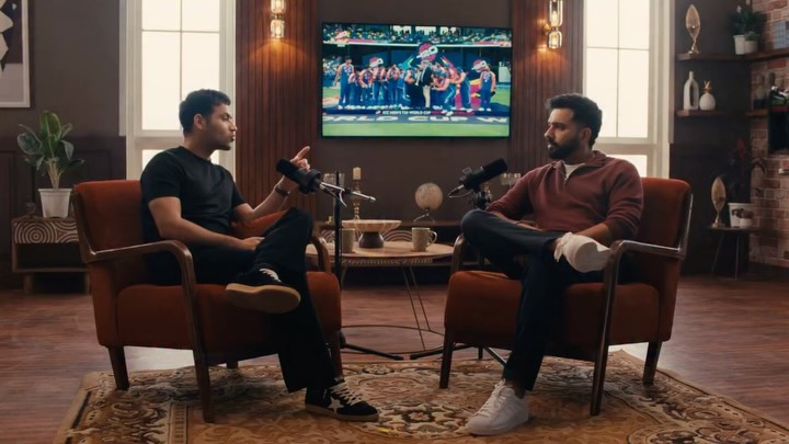 Instagram post by @rohitsharma45 for ICC T20 World Cup. Caption reads: Time to repeat history. Time to defeat history💙....