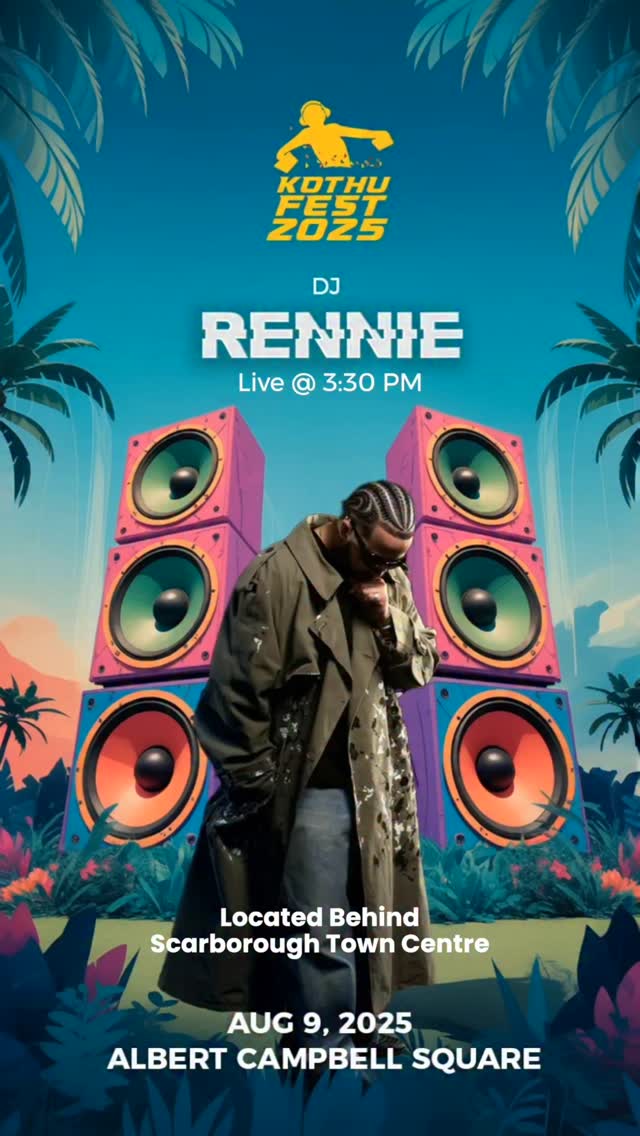 Instagram post by @djxrennie for Heineken. Caption reads: 🎧🔥 The Dancehall General is reporting for....