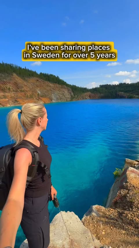 Instagram post by @sophiabergholm for Discovery. Caption reads: I’ve shared so many locations throughout the years....