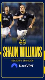 Instagram post by @millwallfc for NordVPN. Caption reads: 🎙️ Shaun Williams joins us for an unmissable....
