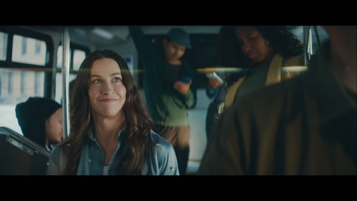 Instagram post by @alanis for UScellular. Caption reads: A phone company that wants us to use our phones....