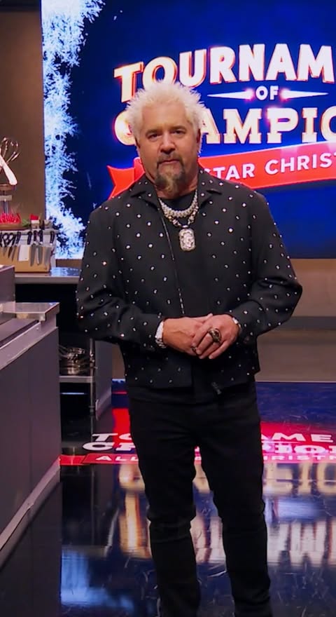 Instagram post by @guyfieri for Food Network. Caption reads: It’s time for round two of the quarter finals and....