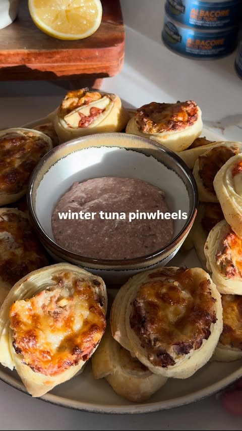 Instagram post by @fridasofiaeats for Wild Planet Foods. Caption reads: Winter Tuna Pinwheels 🤩

Follow @fridasofiaeats +....