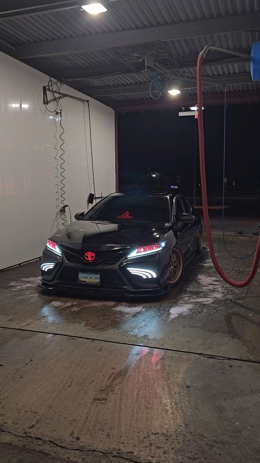 Instagram post by @invokeconcepts for HIREV SPORTS. Caption reads: Links & discounts in bio 🔗 
.
.
.
.
.
.
#camry....