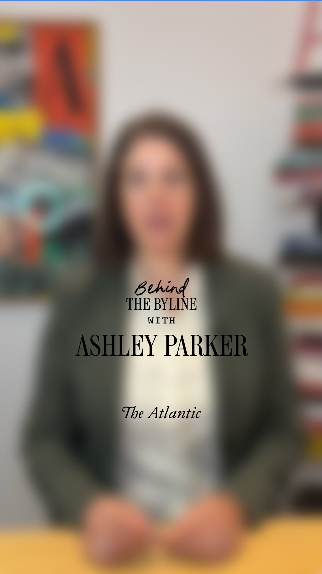 Instagram post by @ashleyrparker for The Atlantic. Caption reads: When she was 12 years old, @ashleyrparker told her....