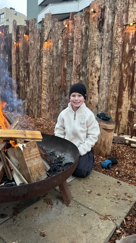 Instagram post by @dinsworld2 for Psycho Bunny. Caption reads: Fun festivities wearing @psychobunny 💙 Discover....