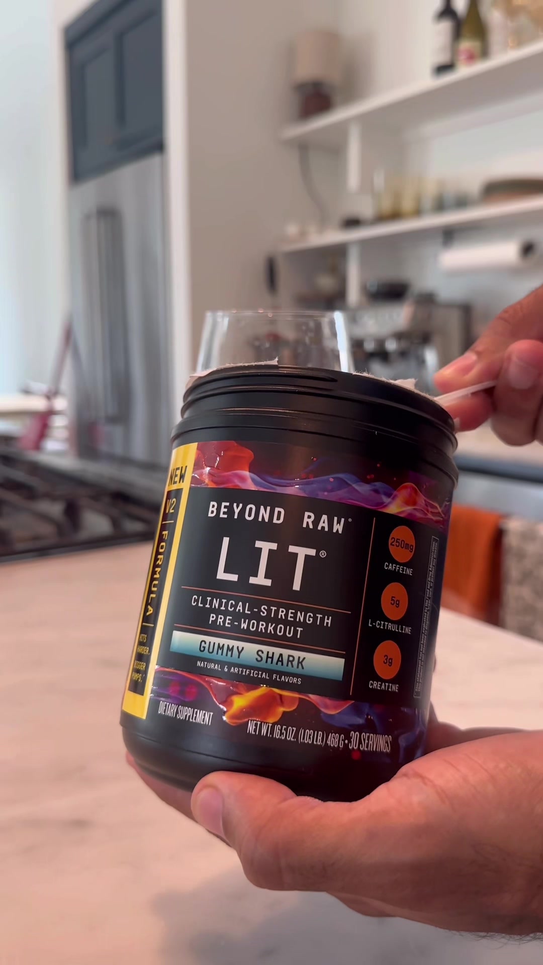 TikTok post by @alwaysjalen for GNC. Caption reads: The extra mile made possible with @GNC Live Well’s....