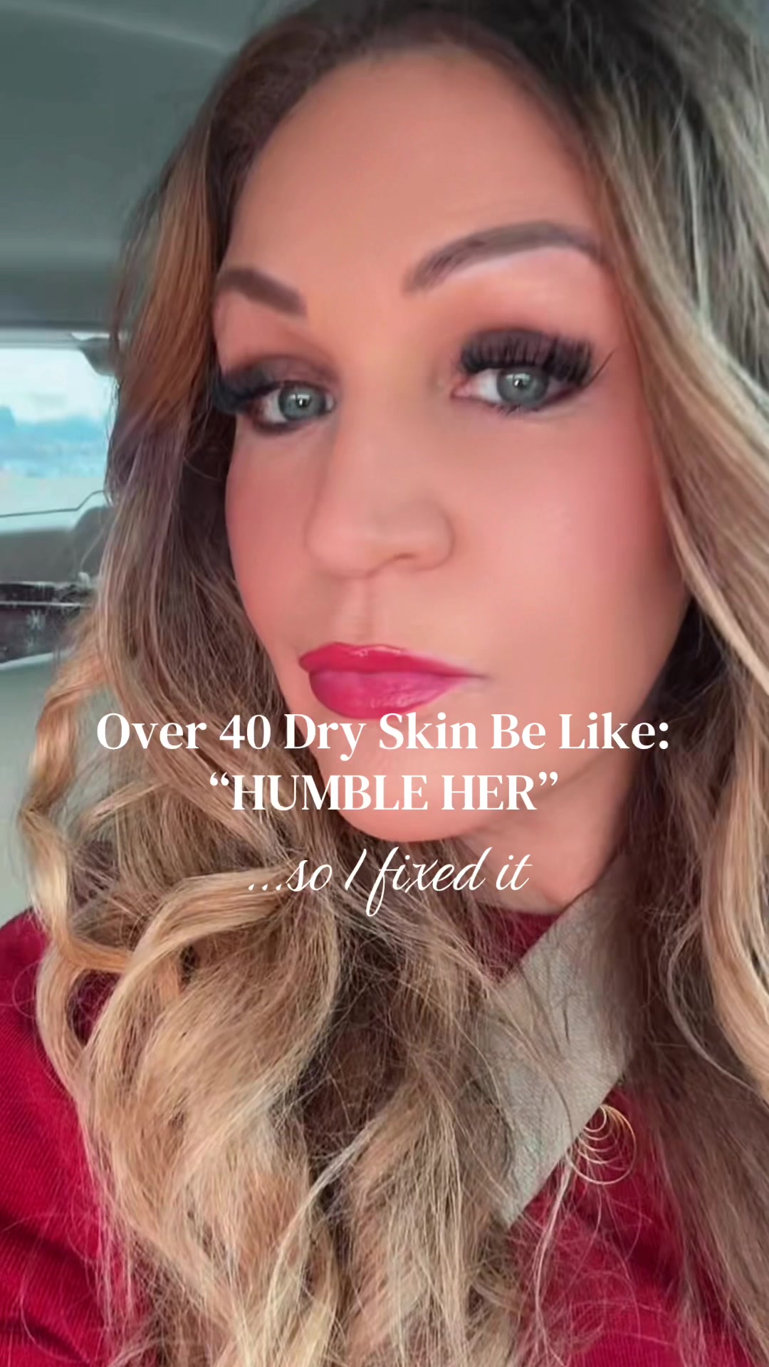 TikTok post by @justme_aleciap for d’Alba. Caption reads: [...] like “humble her”… so I fixed it. 💦✨....