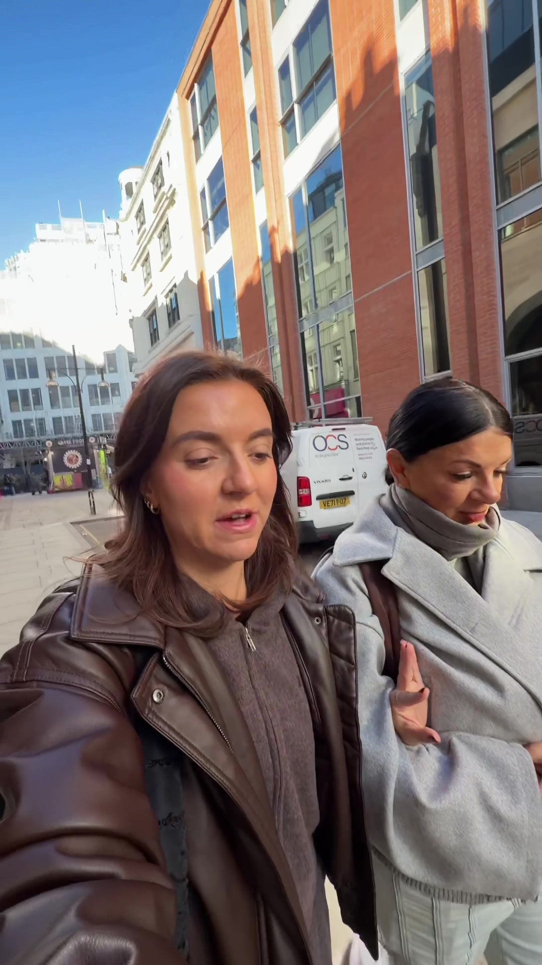 TikTok post by @zoeellenrae for Astrid & Miyu. Caption reads: Morning in London with my Mum visiting our fave....