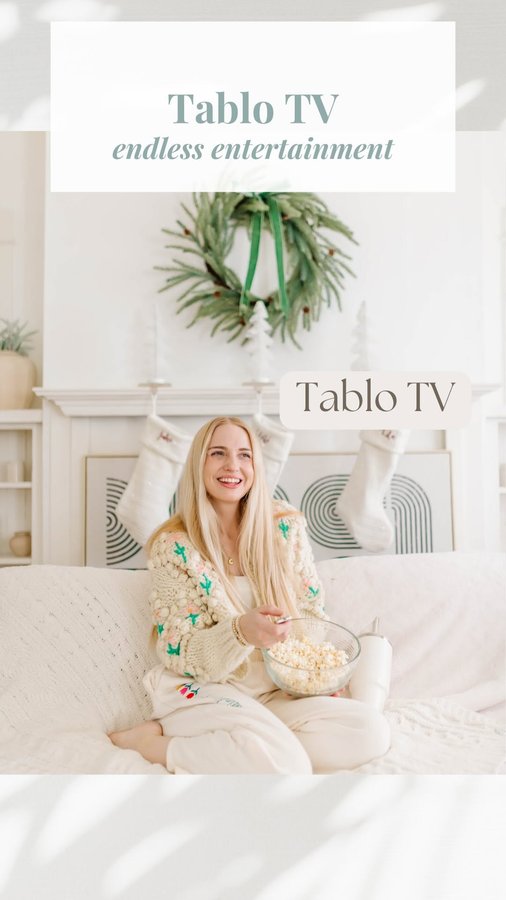 Instagram post by @celeste_wright for TabloTV. Caption reads: [...] them into endless entertainment with....