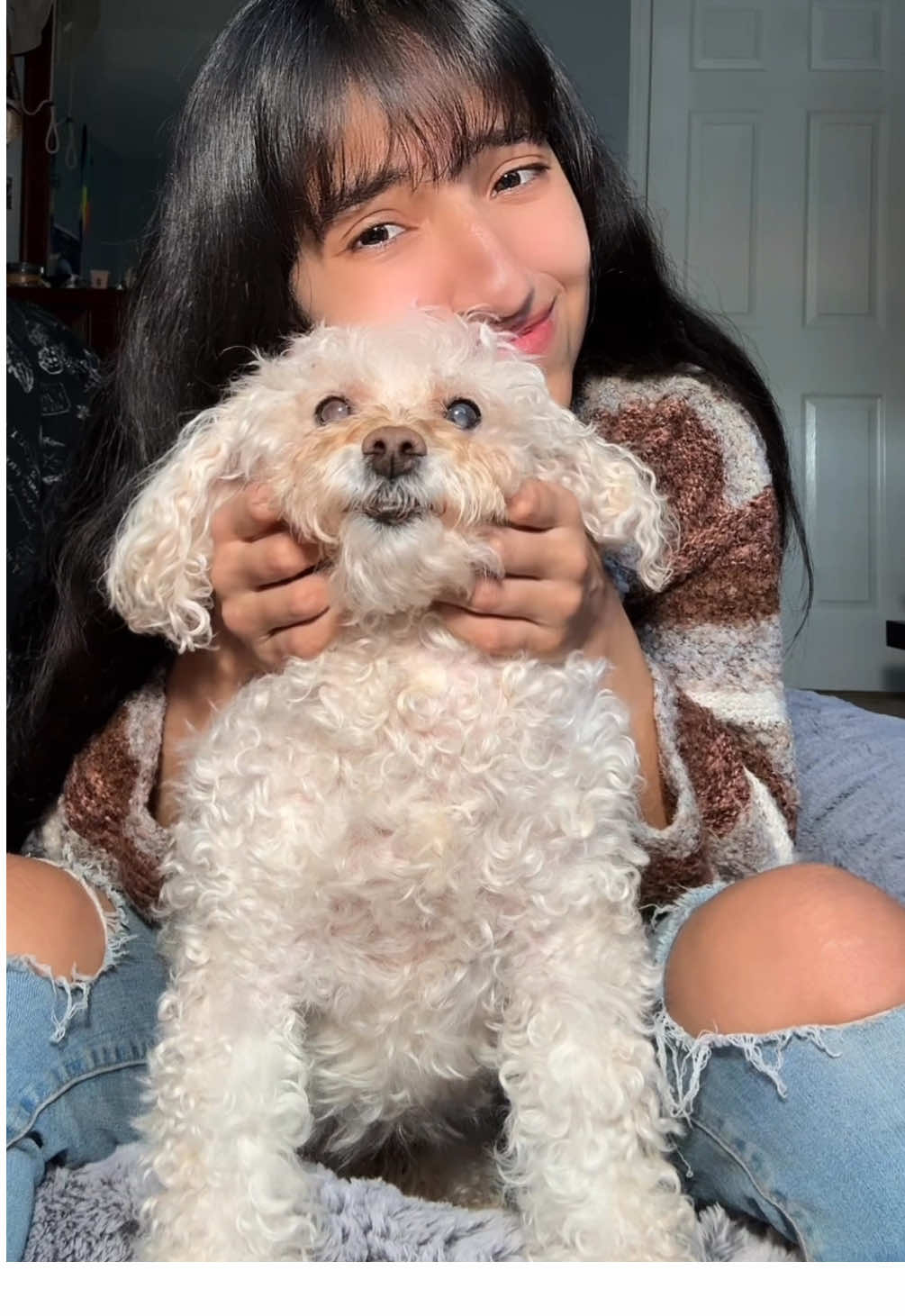 TikTok post by @luckyleftie for Plufl. Caption reads: @Plufl thank you infinitely for providing ginger....