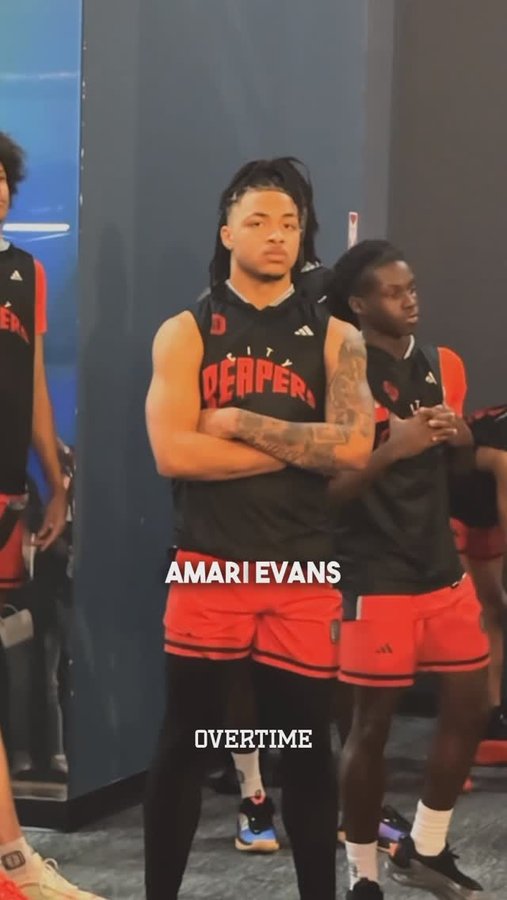 Instagram post by @cityreapers for National Guard. Caption reads: Amari not letting anyone score in this....