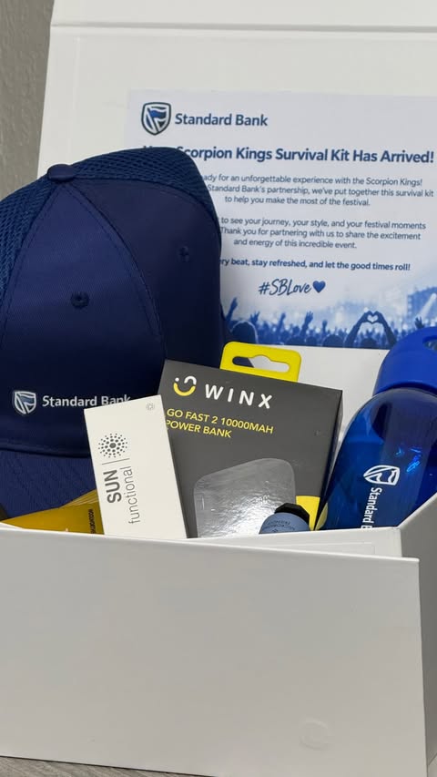 Instagram post by @bonolonoli for Standard Bank. Caption reads: [...] Stay tuned for the recap 🦂 #ad....