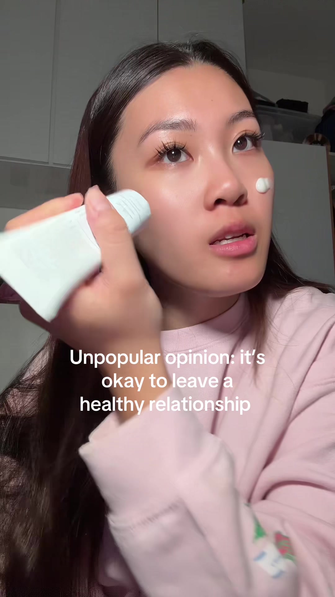 TikTok post by @aliceyyg for Glow Recipe. Caption reads: Using @Dr.Althea US 345 cream  @loréal paris usa....