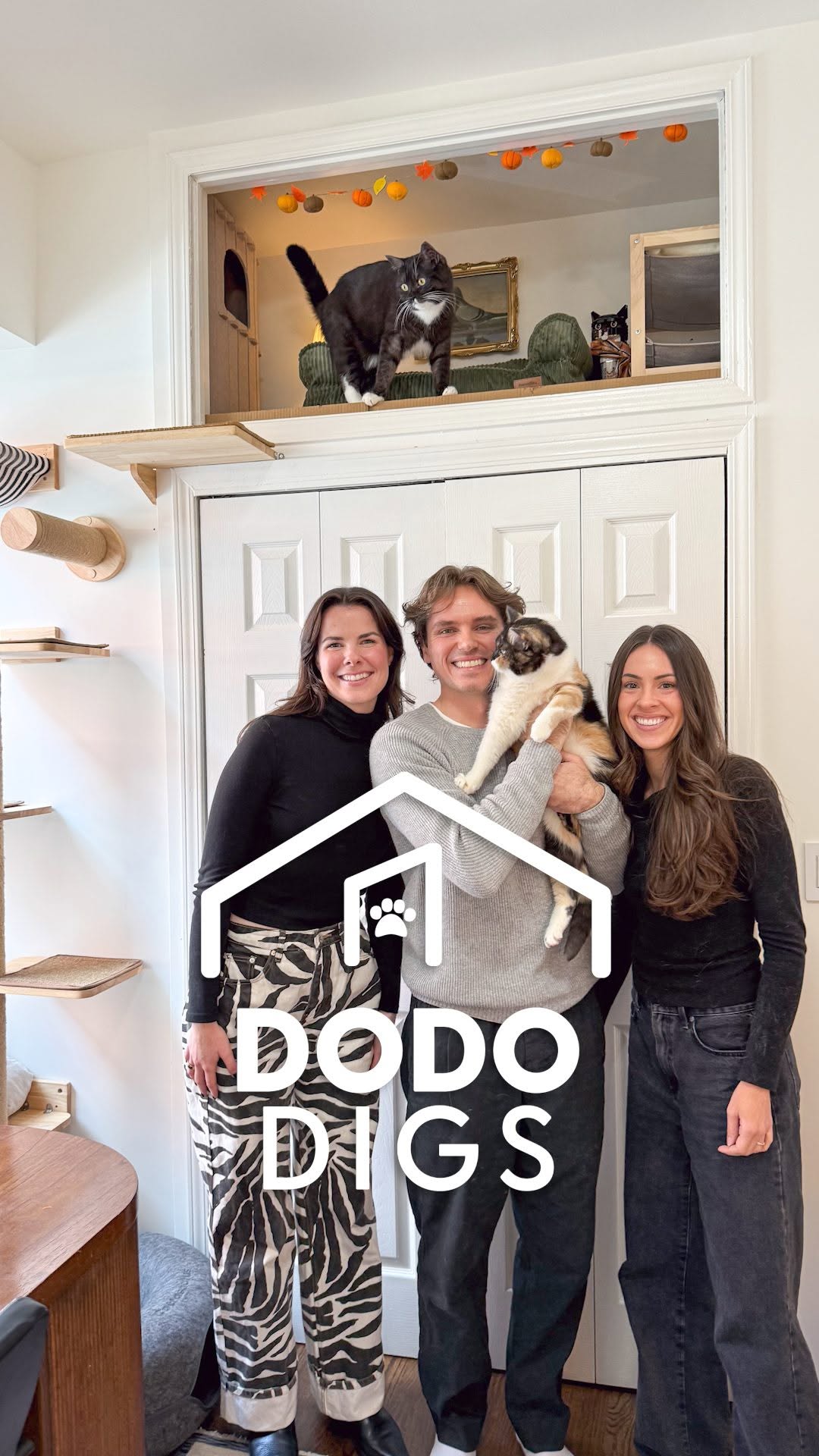 Instagram post by @loxandlottie for The Dodo. Caption reads: From window cushions to a secret loft — every....