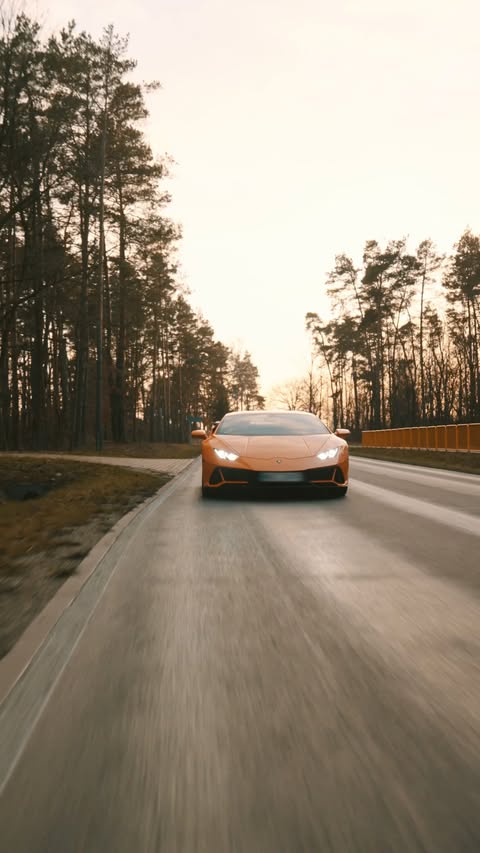 Instagram post by @adrian_anzorge for Lamborghini. Caption reads: Lamborghini Huracan EVO @lamborghini [...].