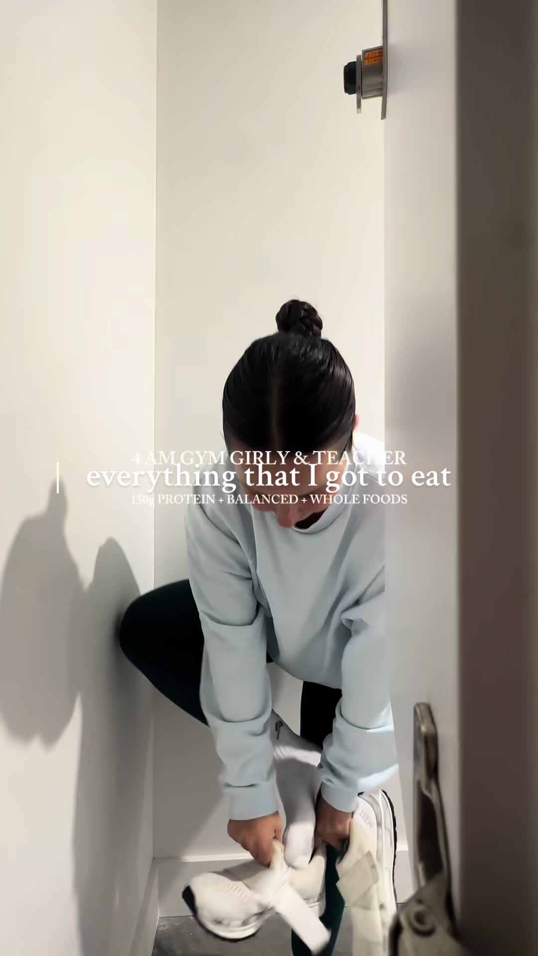 TikTok post by @alis.appetitee for Truvani. Caption reads: a full day of what I got to eat on the weekend....