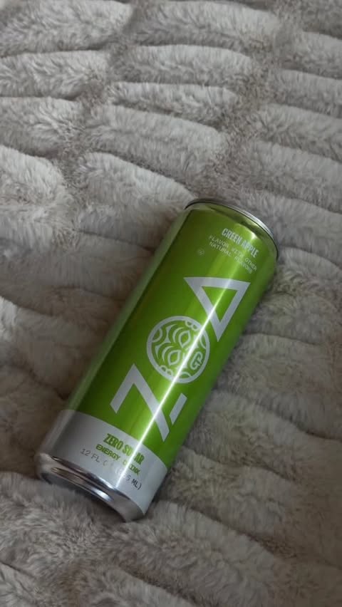 Instagram post by @denirradoncic for ZOA Energy. Caption reads: #ad ZOA is a better-for-you energy drink packed....