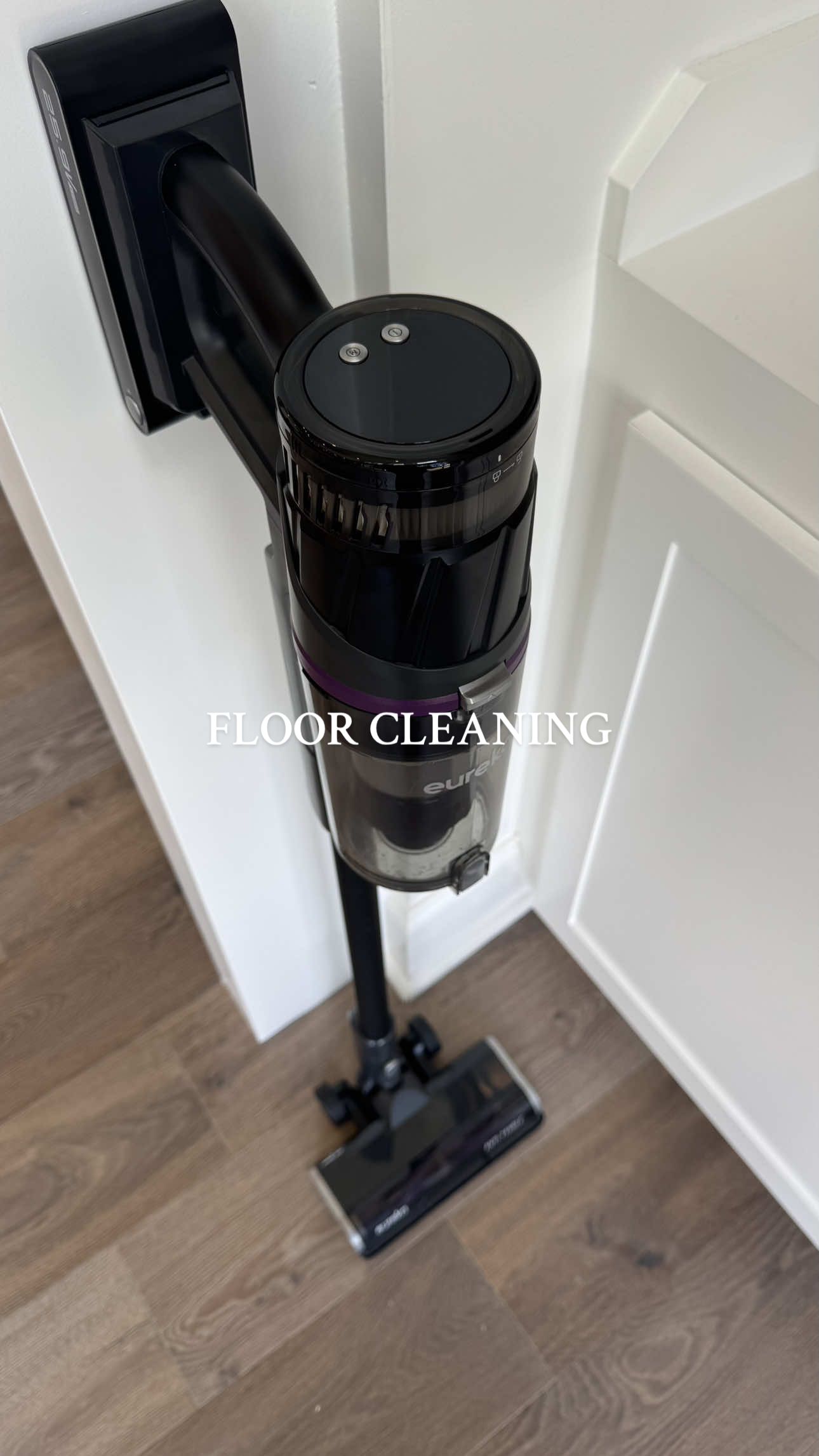 TikTok post by @_catben_ for Eureka. Caption reads: If you need a budget friendly vacuum that still....