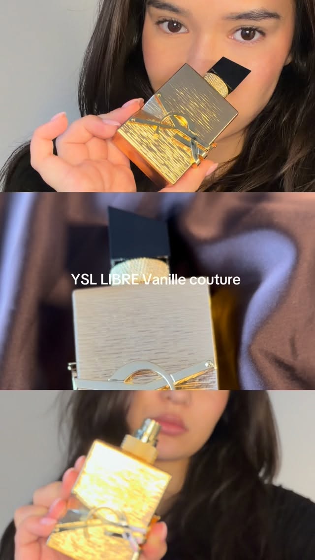 Instagram post by @indyiisabella for YSL Beauty. Caption reads: [...] mij de geur van Libre 🤍
@yslbeauty #libre....