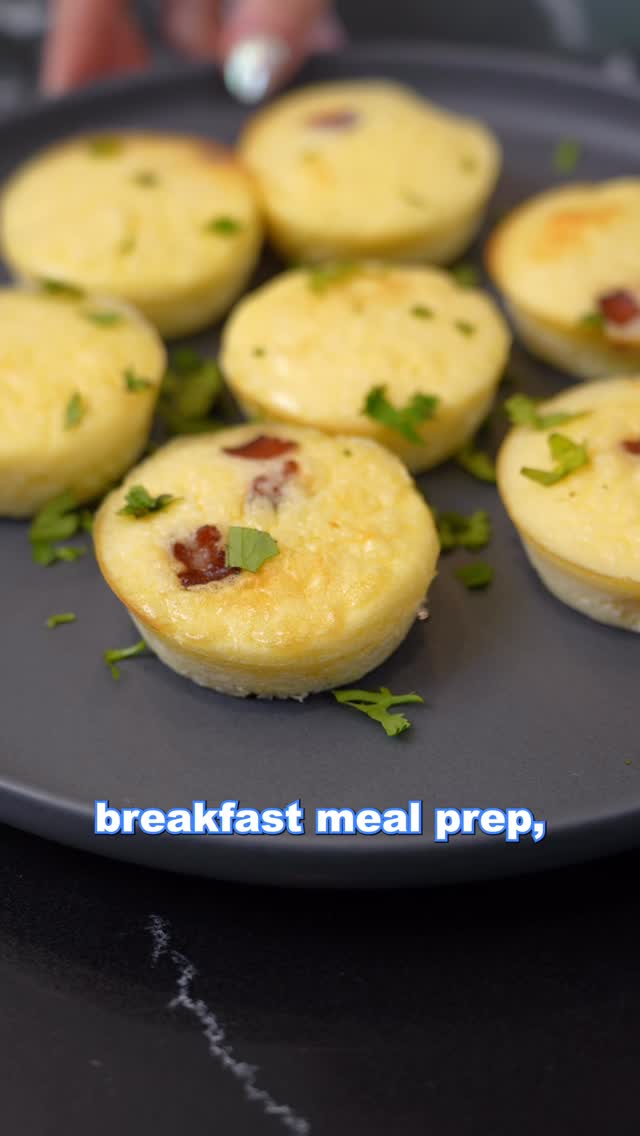 Instagram post by @kellyscleankitchen for The Isopure Company. Caption reads: How to make a high bacon egg bites 🍳 

I feel....