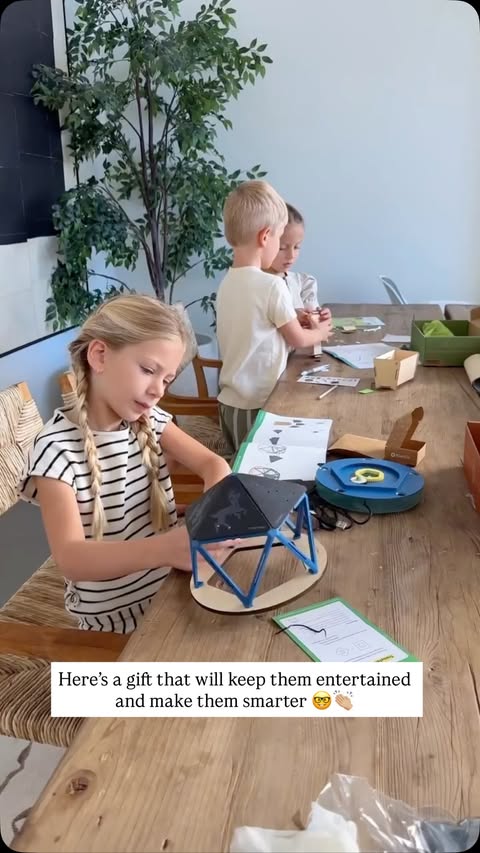 Instagram post by @ariejr for KiwiCo. Caption reads: [...] help them grow! We have always loved....