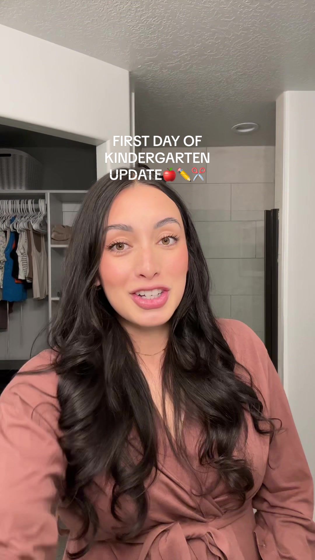 TikTok post by @sabriena_abrre for Once Upon a Farm. Caption reads: [...] #consciousparenting #grwm @Once Upon a Farm.