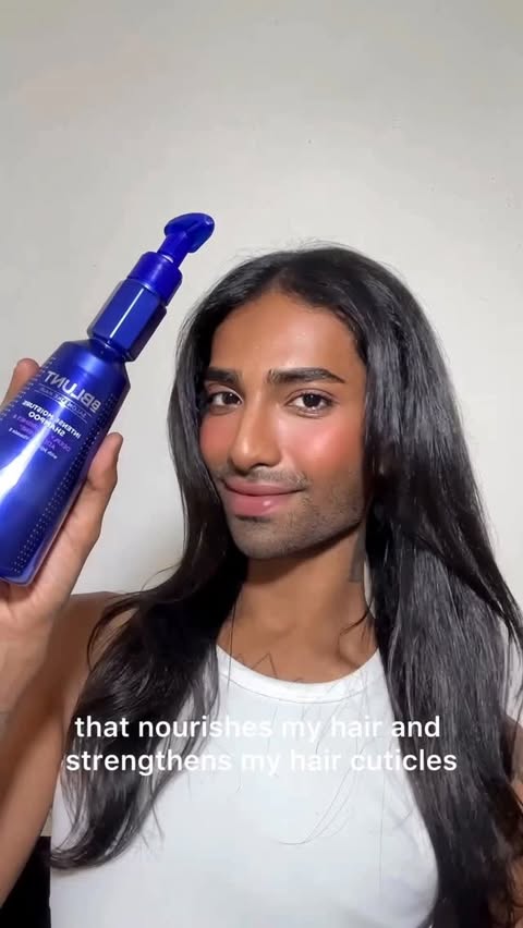 Instagram post by @cocoballucci_ for BBlunt. Caption reads: this winter be frizz free only with @bbluntindia.