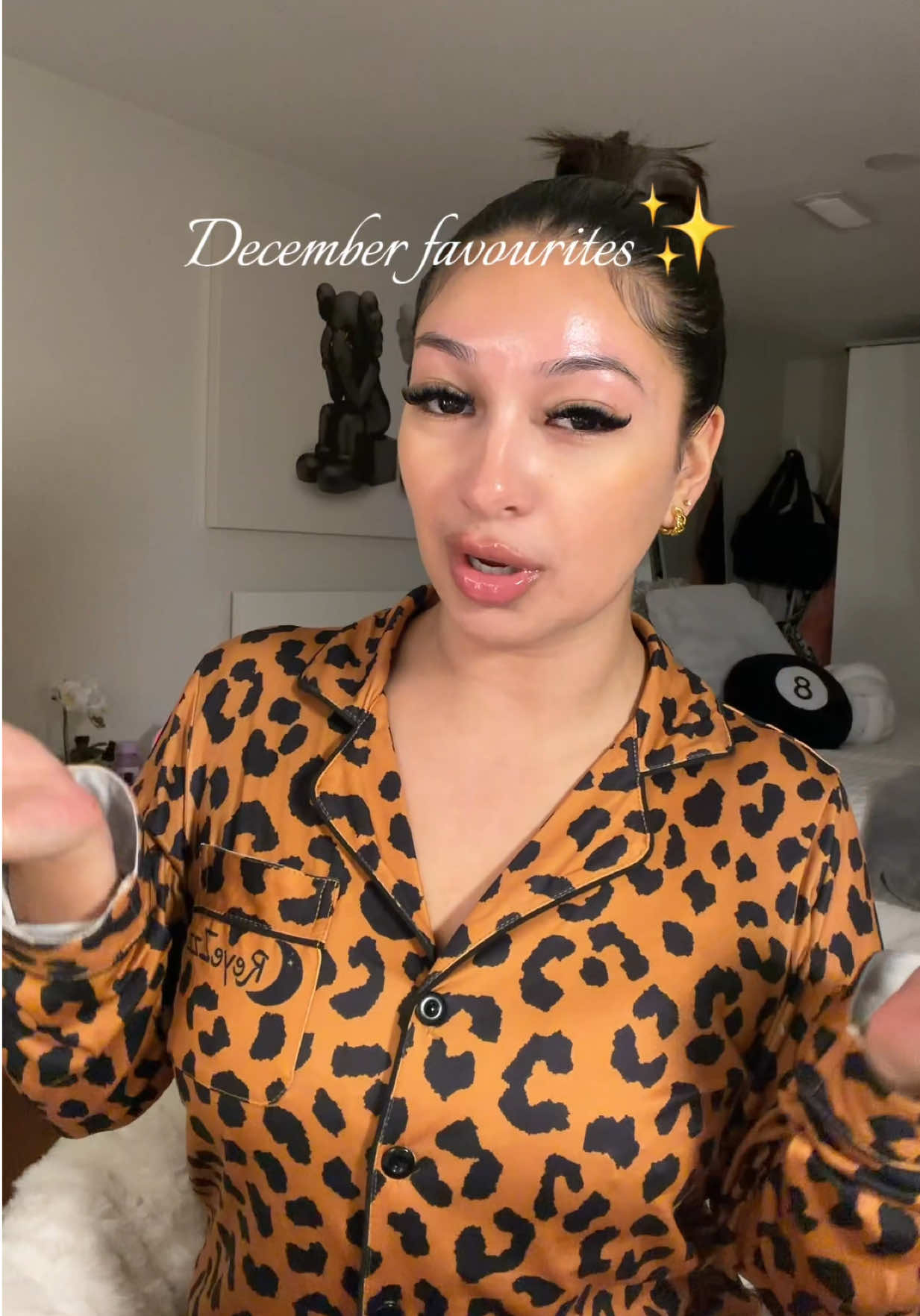 TikTok post by @tanya.reyess for callitspring. Caption reads: [...] US @laneigeca @LOCCITANE @Haus Labs @Coach....