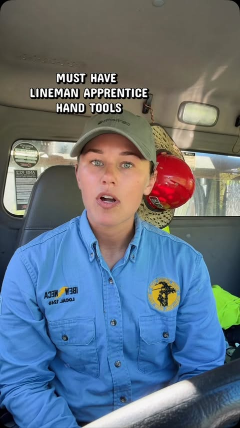 Instagram post by @shaygaff.co for Milwaukee Tool. Caption reads: [...] Must Haves” #linemanapprentice #ibew....