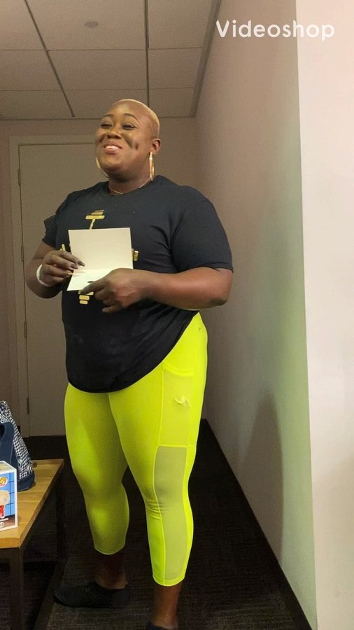 Instagram post by @tamarawalcott.shw for Good Morning America. Caption reads: @instagram  FRIENDS AND FMAILY  HERE IS MY Ellen....