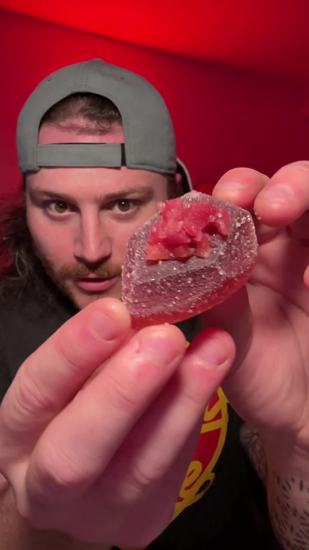TikTok post by @staseatsstuff for Silky Gem. Caption reads: [...] some eating ASMR |#asmr #asmreating....
