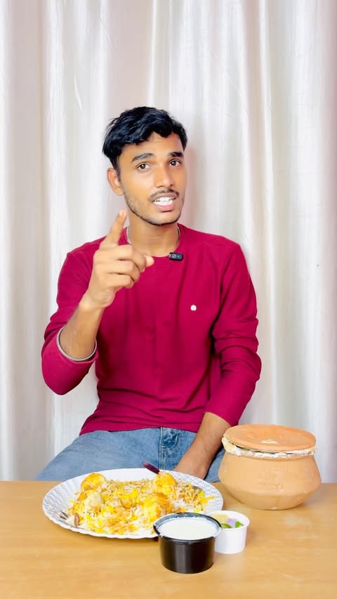 Instagram post by @mrswagankit2.0 for Biryani By Kilo. Caption reads: [...] better ho jaata hai. Aur jab ho Biryani By....
