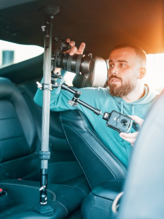 Instagram post by @alialrz1 for Tilta. Caption reads: I always look for gear that actually makes....