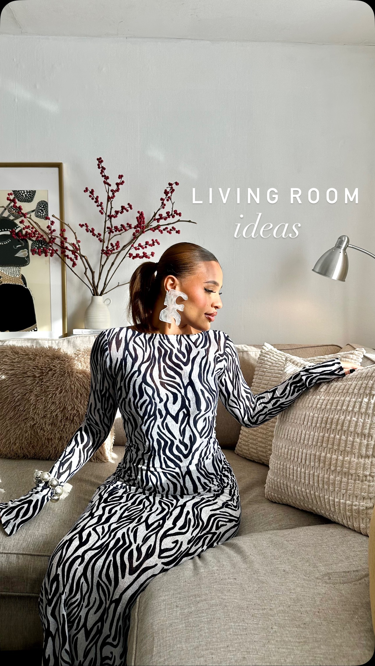 Instagram post by @bybidemi for Homary. Caption reads: Comment “HOME” & I will send you the link to all....