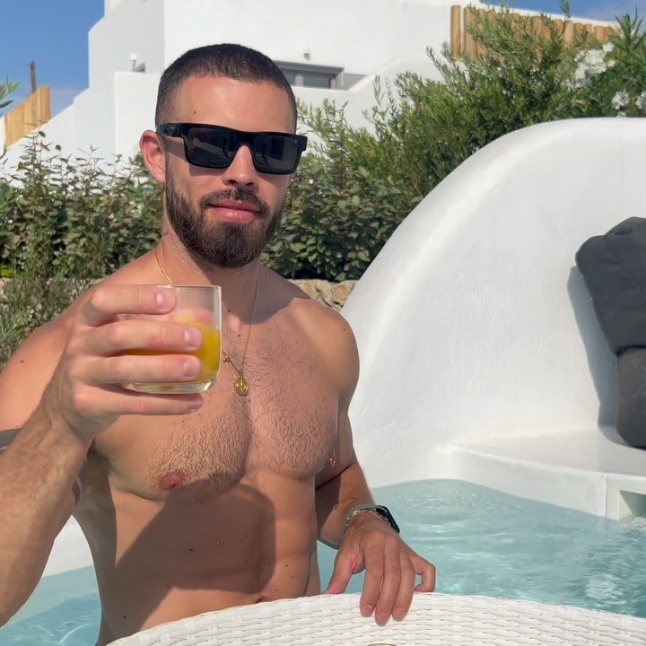 Instagram post by @adrienkute for The Gay Passport. Caption reads: How I want my breakfast served everyday please....