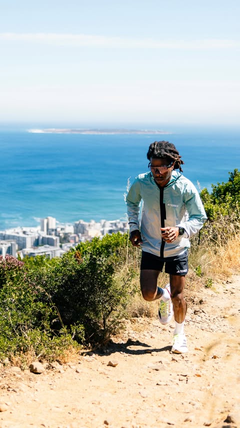 Instagram post by @tommie_runz for adidas TERREX. Caption reads: Better just got better!

@adidasterrex Agravic....