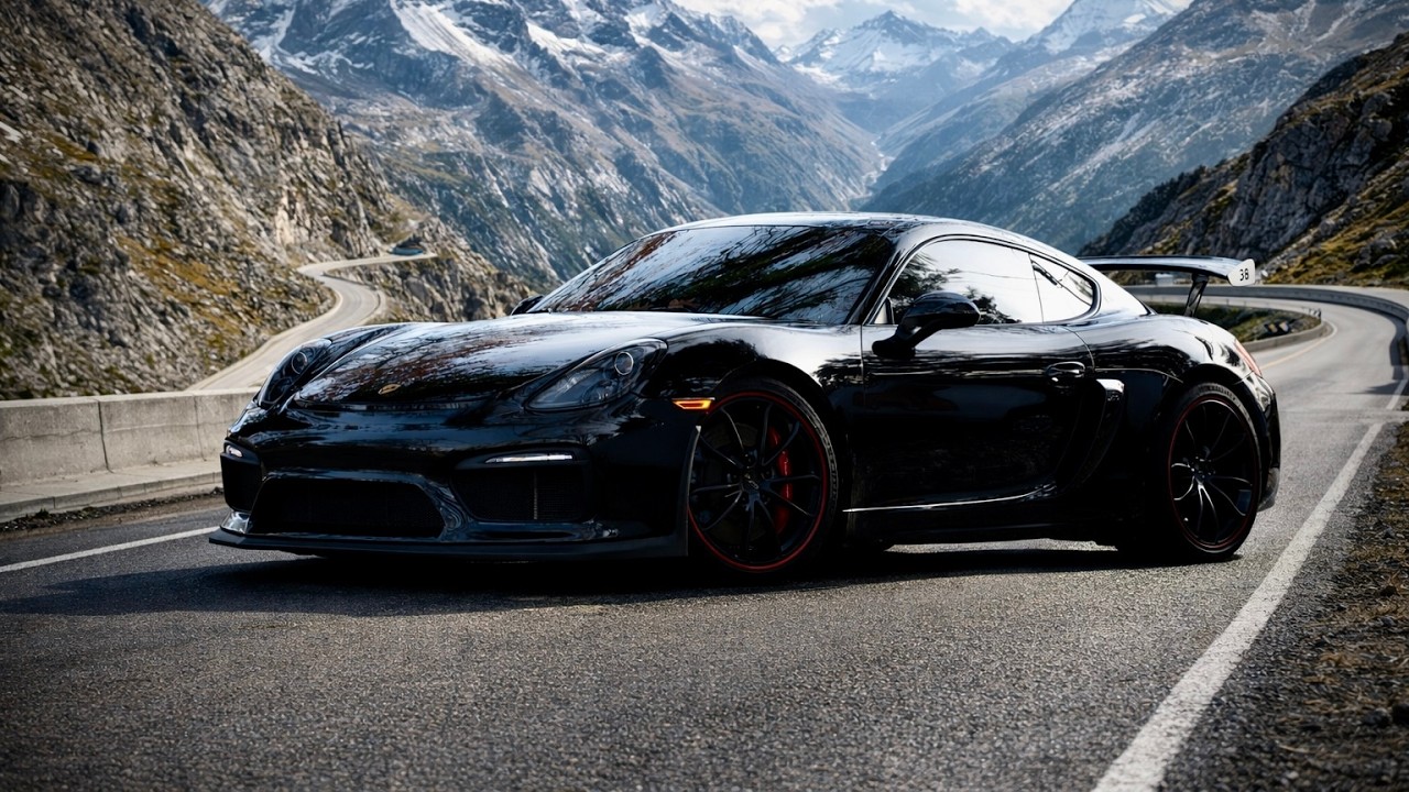 YouTube post by @matt13ross for 3Wliners. Caption reads: Rebuilding a Totaled Cayman GT4 - I FOUND THE GUY....