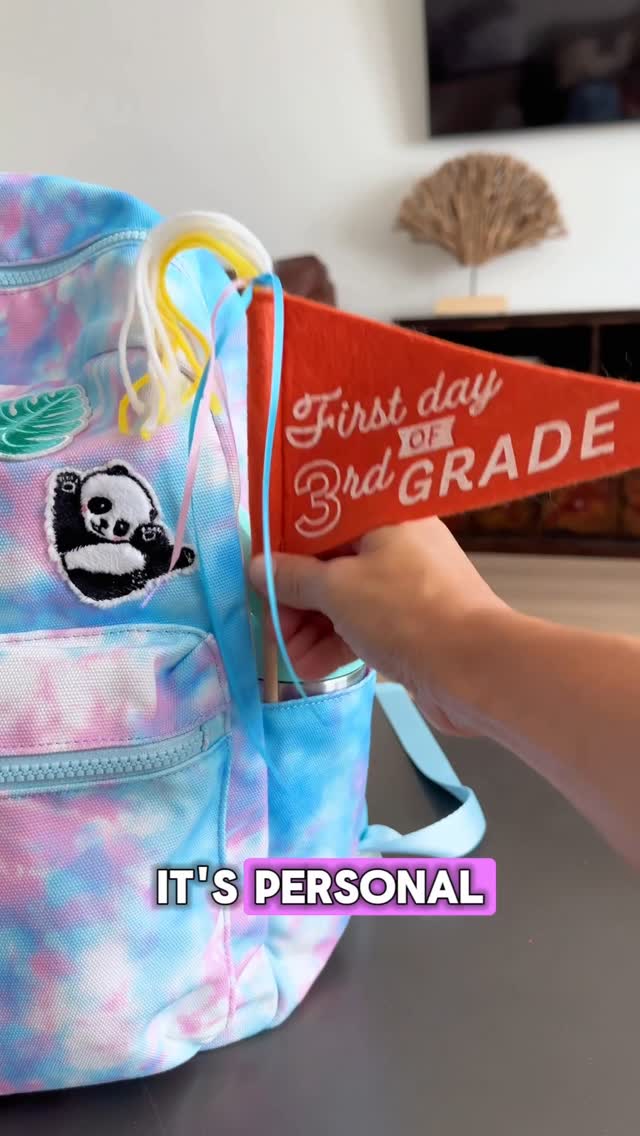 Instagram post by @katiheifner for Name Bubbles. Caption reads: Have you volunteered in your child’s school? How....