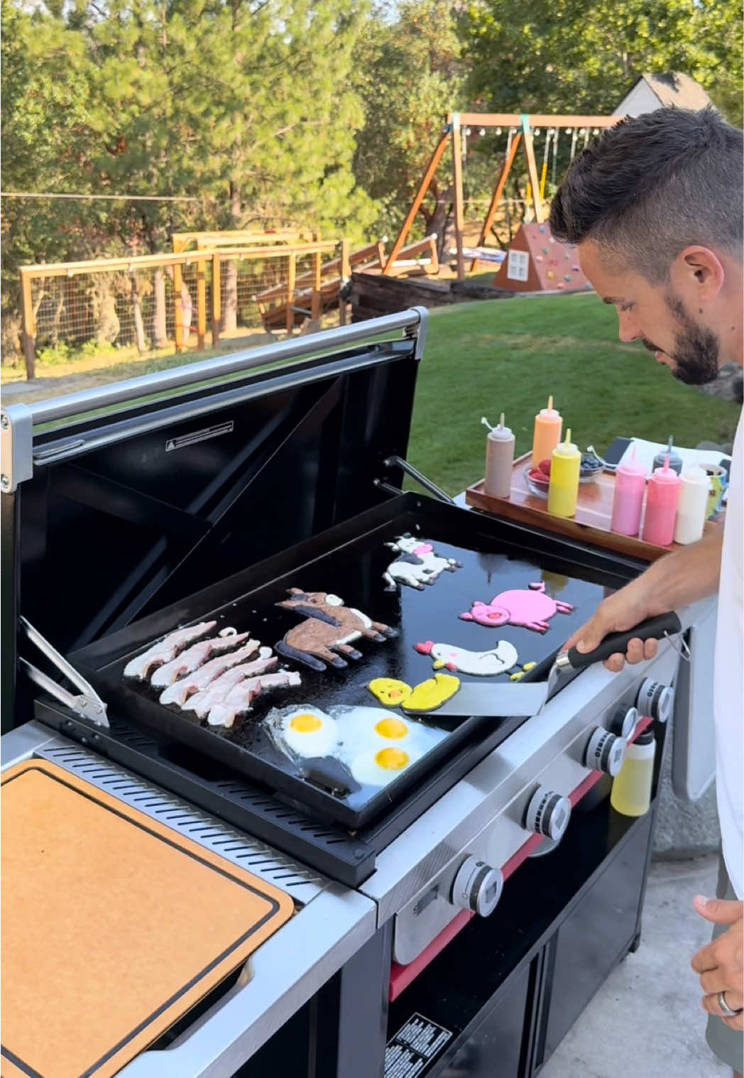 TikTok post by @dadsocial for Bounty. Caption reads: #BountyPartner #ad it all started with a flower....